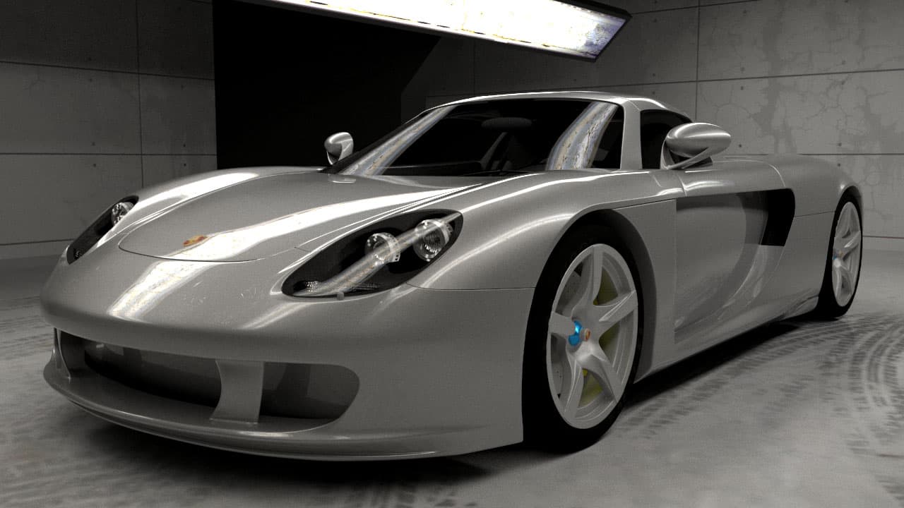 Garage — front view